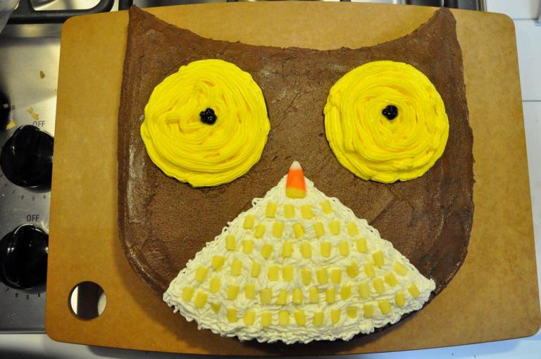 1-owl cake